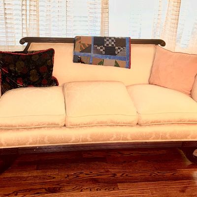Sale Photo Thumbnail #6: Duncan Phyfe style sofa