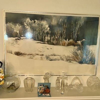 Sale Photo Thumbnail #13: Beautiful Crystal pieces, a couple of Waterford pieces.