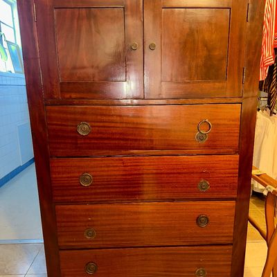 Sale Photo Thumbnail #28: GORGEOUS antique chest