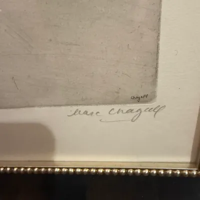 Sale Photo Thumbnail #210: Signature by Marc Chagall