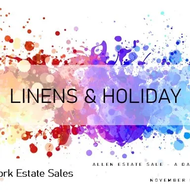 Sale Photo Thumbnail #270: Linens & Holiday