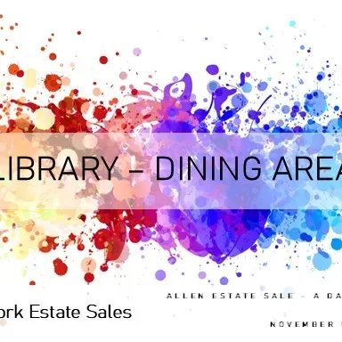 Sale Photo Thumbnail #2: Library - Dining Area