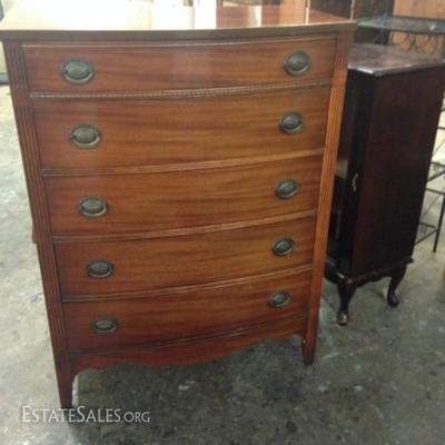 Duncan Phyfe Mahogany chest