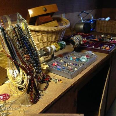 Lots of costume Jewelry