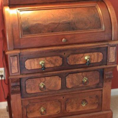 Victorian Barrel Desk