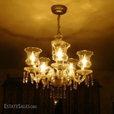 Crystal Glass Chandelier Made in Austria