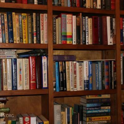 Books, books, books! Cook books, biographies, reference books, coffee table books. Not all pictured are still available.