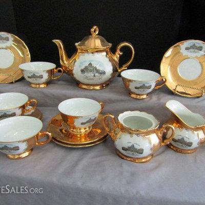 Teapot and Cups